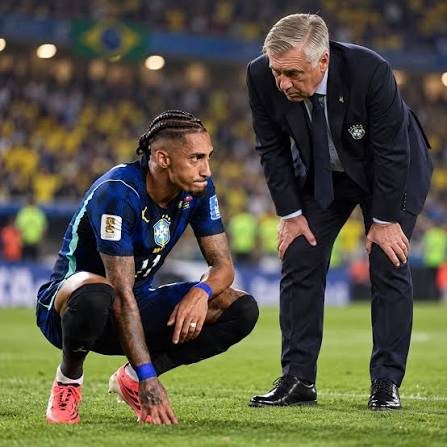 Barcelona Concerned After Raphinha Injury Scare During Brazil Duty as Ancelotti Faces Questions
