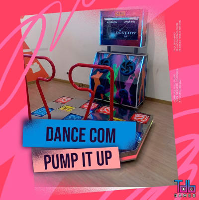 Aluguel de Máquina de Dança Pump It Up