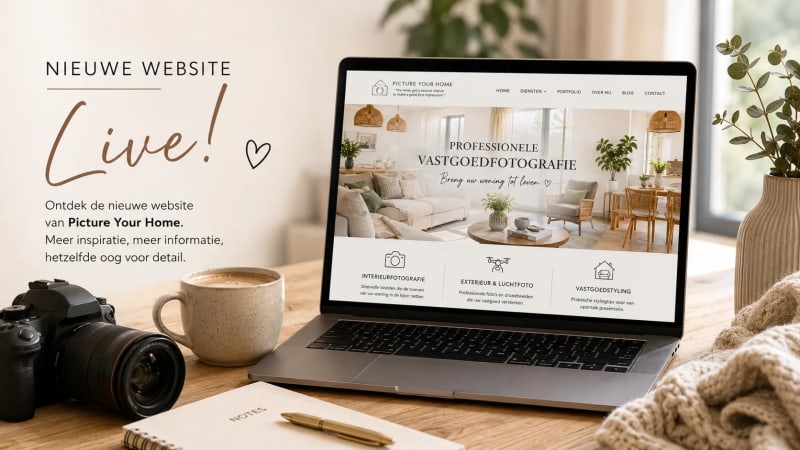 Welkom op de nieuwe website van Picture Your Home
