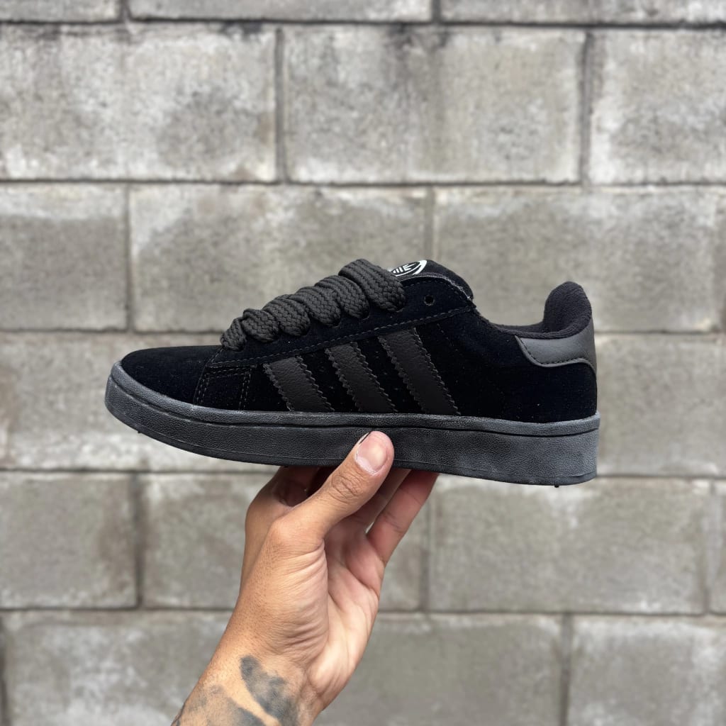Adidas Campus 00s Total Black (niños)