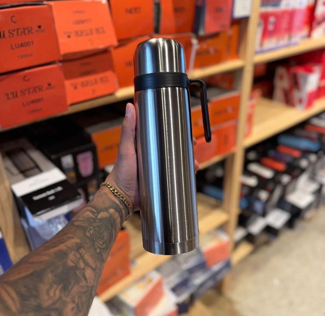 Termo Media Manija Acero Inox. 1lt - imagen 1