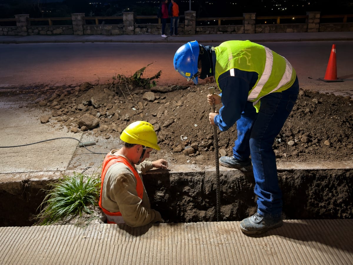 Redes Eléctricas, de gas y de agua potable