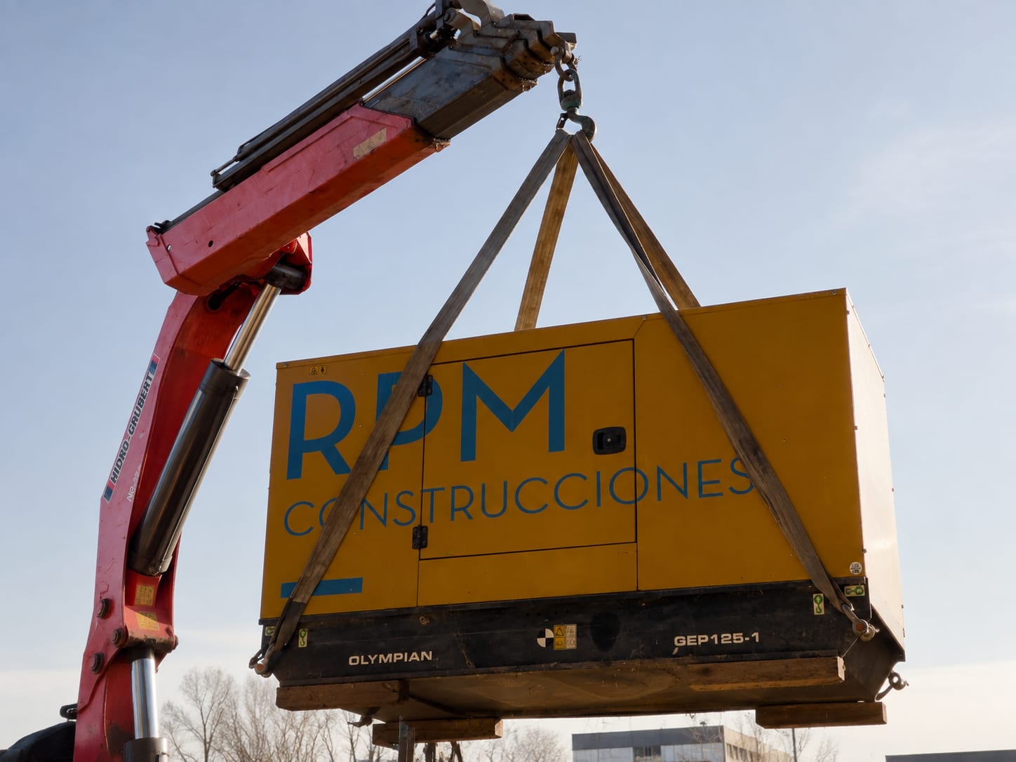 Obra de RPM Construcciones en ejecución