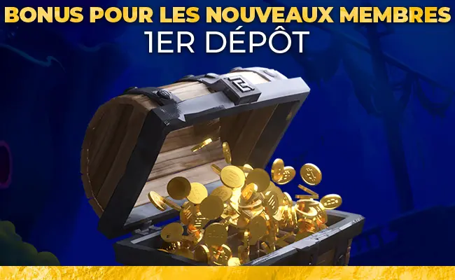 100 % JUSQU'À 1 000 € DE BONUS DE PREMIER DÉPÔT