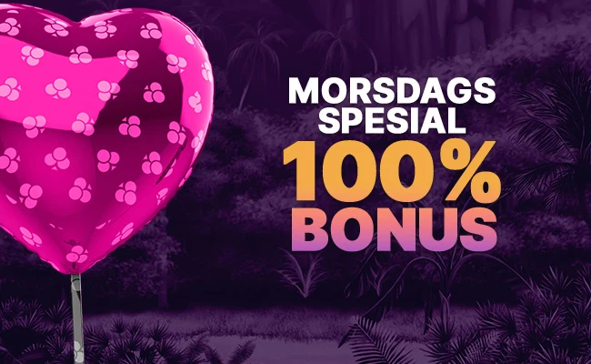 100% bonus på morsdagen