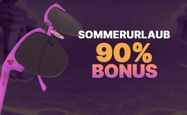 Sommerurlaub  90 % Bonus