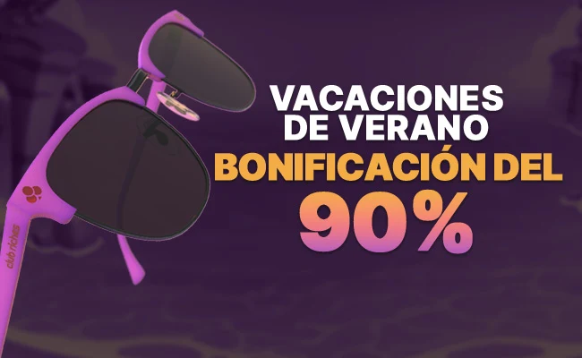 vacaciones de verano  Bonificación del 90%