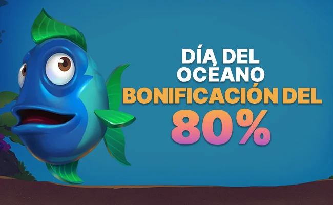 Día del Océano  Bonificación del 80%