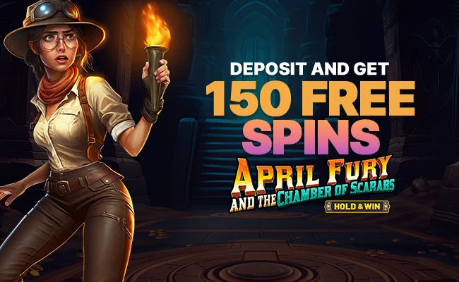 Deposit & Get 150 Free Spins 🏺