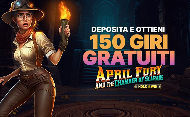 Deposita e ricevi 150 giri gratuiti 🏺