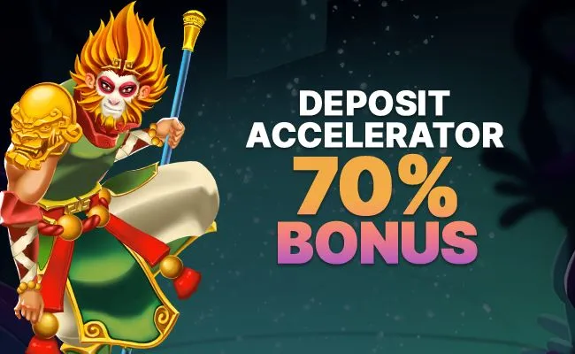 Deposit Accelerator 70% Bonus ✨