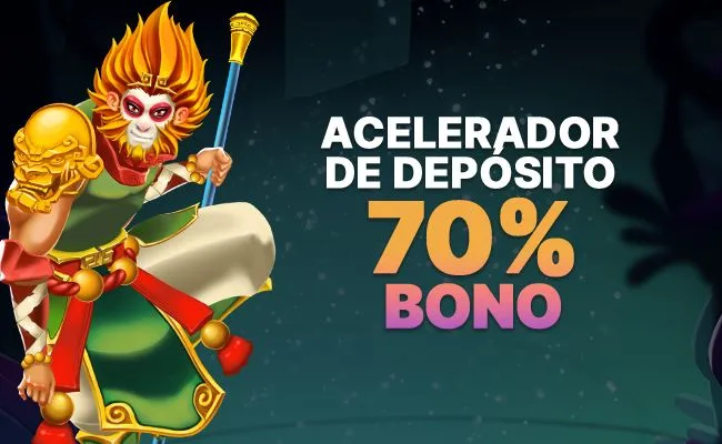 Acelerador de Depósito 70% Bono✨