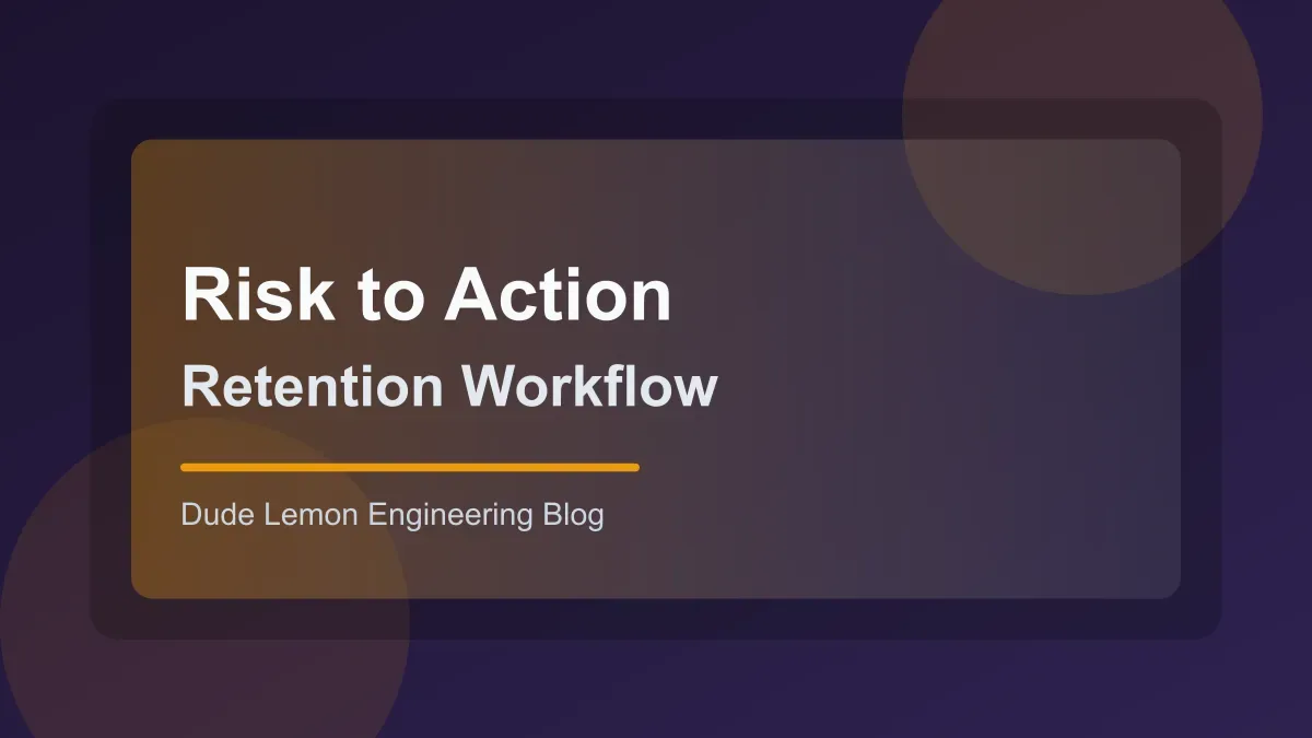 AI customer retention software workflow from risk scoring to intervention orchestration