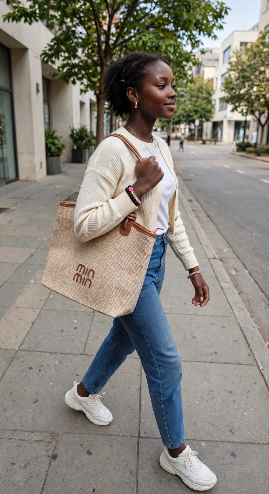 Min Min Woven Tote Bag — Everyday Essential