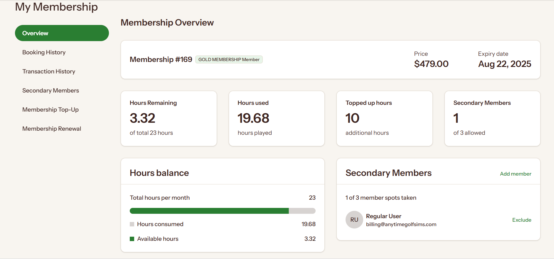 Membership Overview