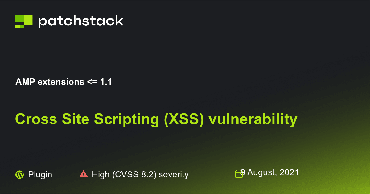 XSS Injection Campaign Exploits WordPress AMP Plugin