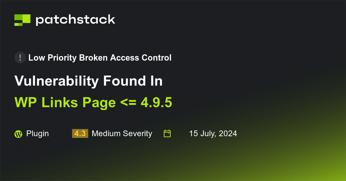 WordPress WP Links Page plugin