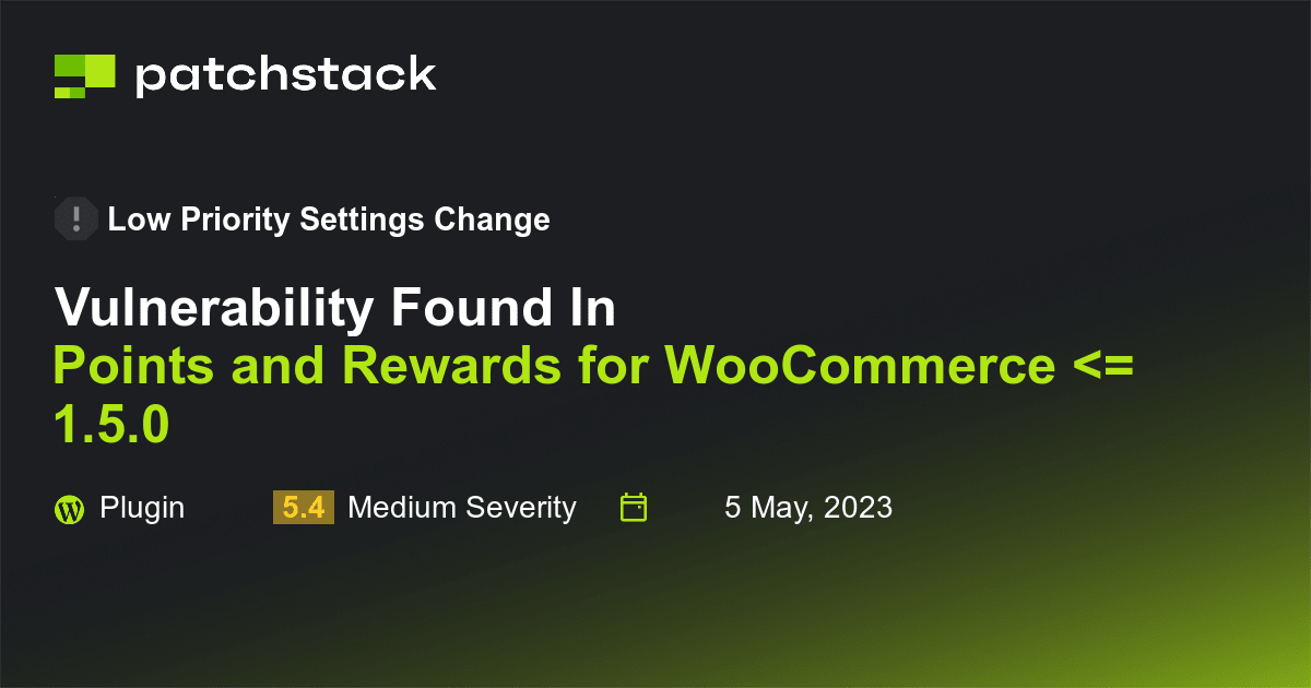 WordPress Points and Rewards for WooCommerce plugin