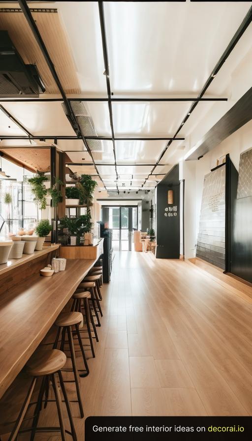Modern Coffee shop Interior Idea
