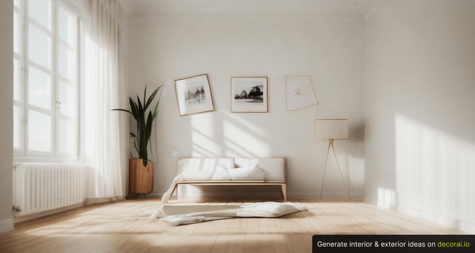 Modern Bed Room Interior Idea