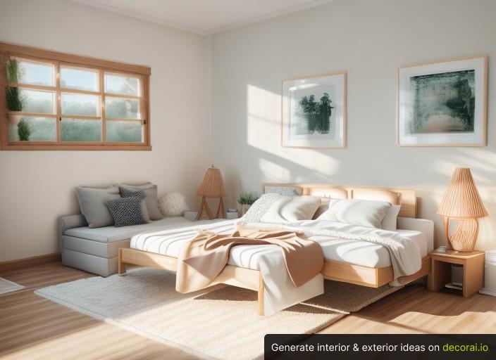 Modern Bed Room Interior Idea