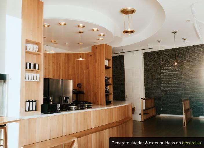 Modern Coffee shop Interior Idea