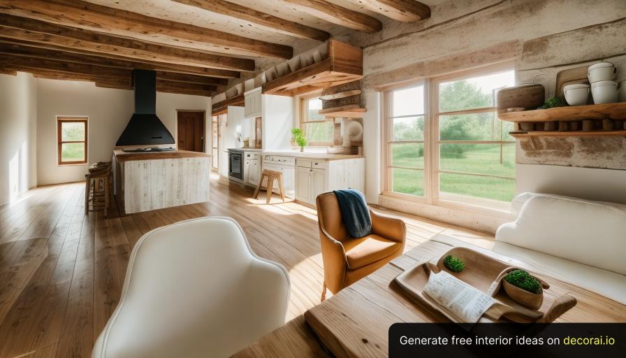 Farmhouse Kitchen Interior Idea