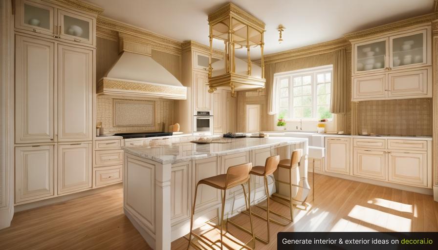 Classical Kitchen Interior Idea