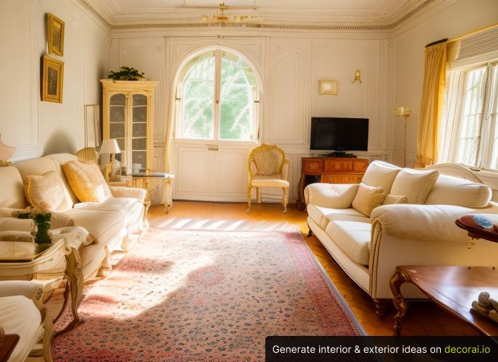 Classical Living Room Interior Idea