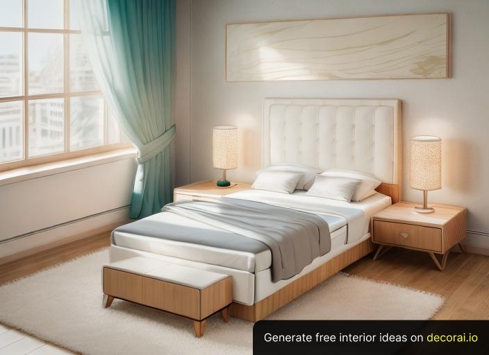 Contemporary Bed Room Interior Idea