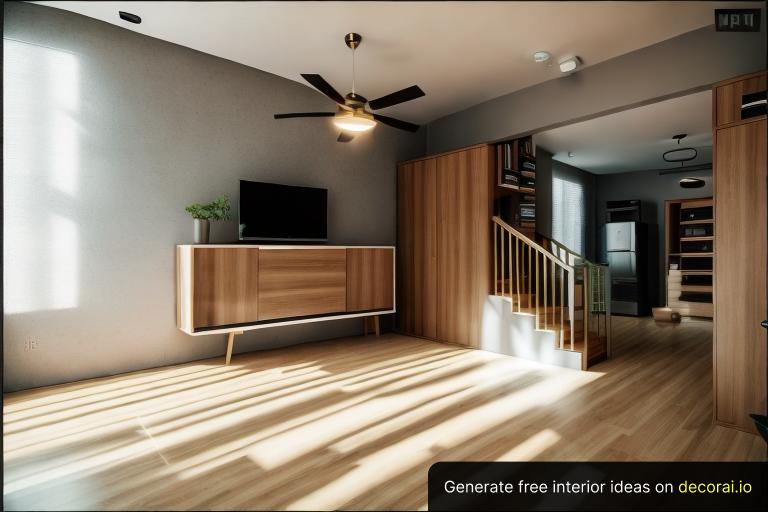 Modern Living Room with Sofa,Coffee table,End tables,Bookcase,Television Interior Idea