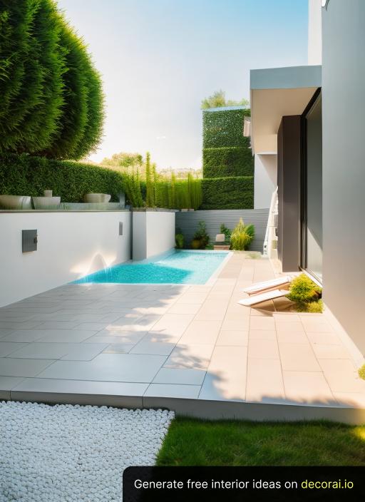 Modern Outdoor garden Interior Idea