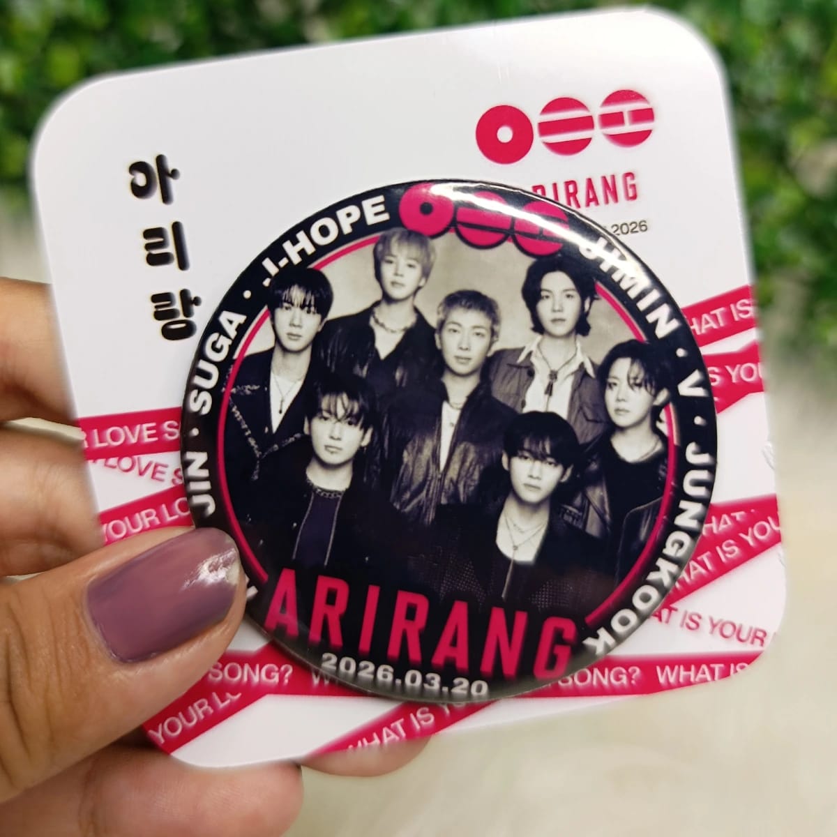 Pin BTS Arirang