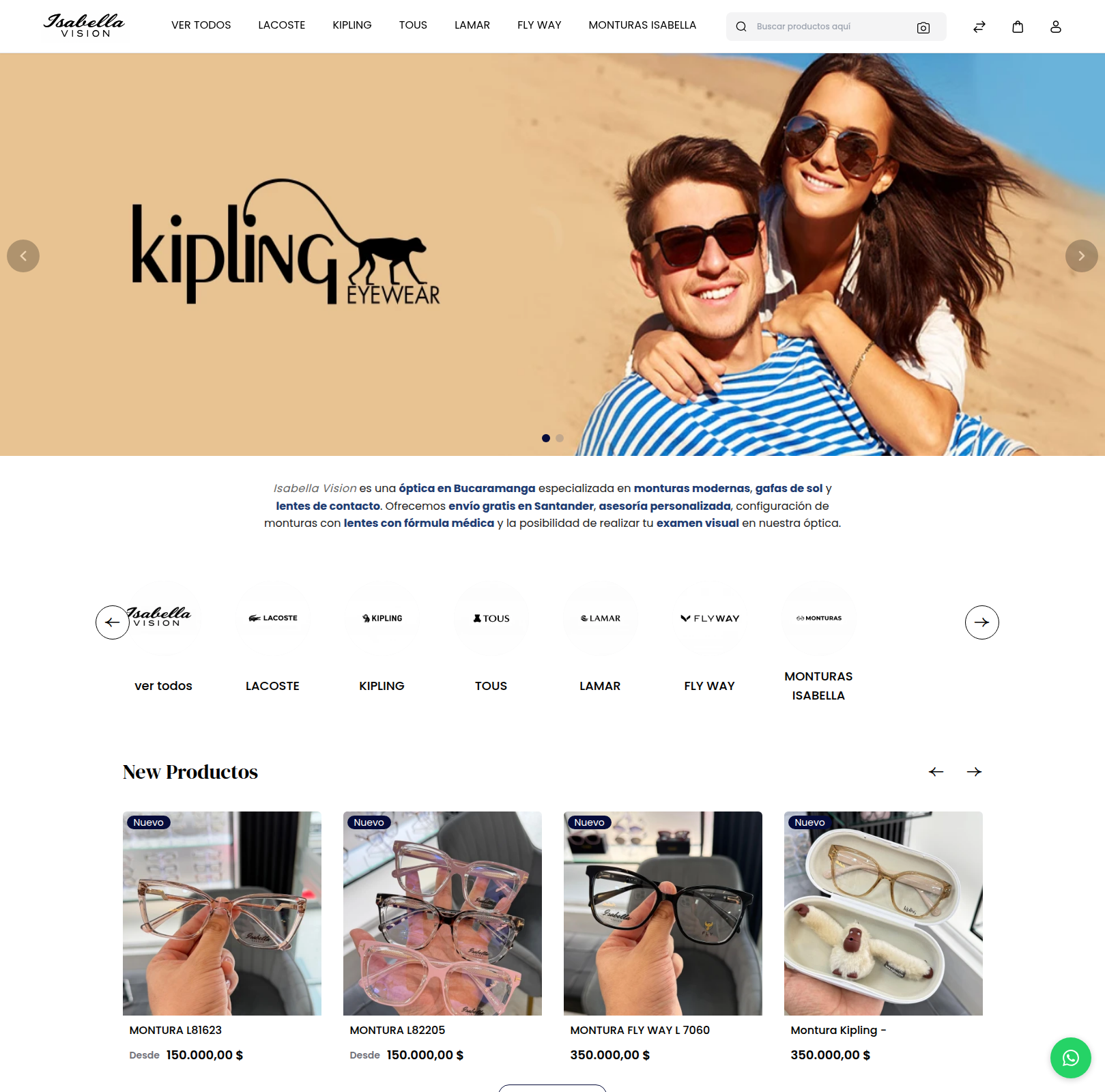 Captura de pantalla de Isabella Vision