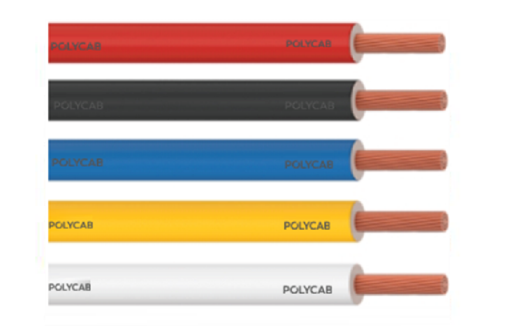 Polycab 1.5 Sqmm, 1 Core, Copper Class 5/Flexible, FR-LSH TYPE D, Single Core Flexible Cable - Grey - I-1.5PX1CGRYFRLS100