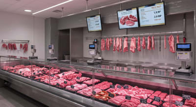 Dijital Tabelalar Kasap sektöründe - Digital Signage Solution by DFN Player
