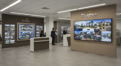 Dijital Tabelalar Emlak sektöründe - Digital Signage Solution by DFN Player