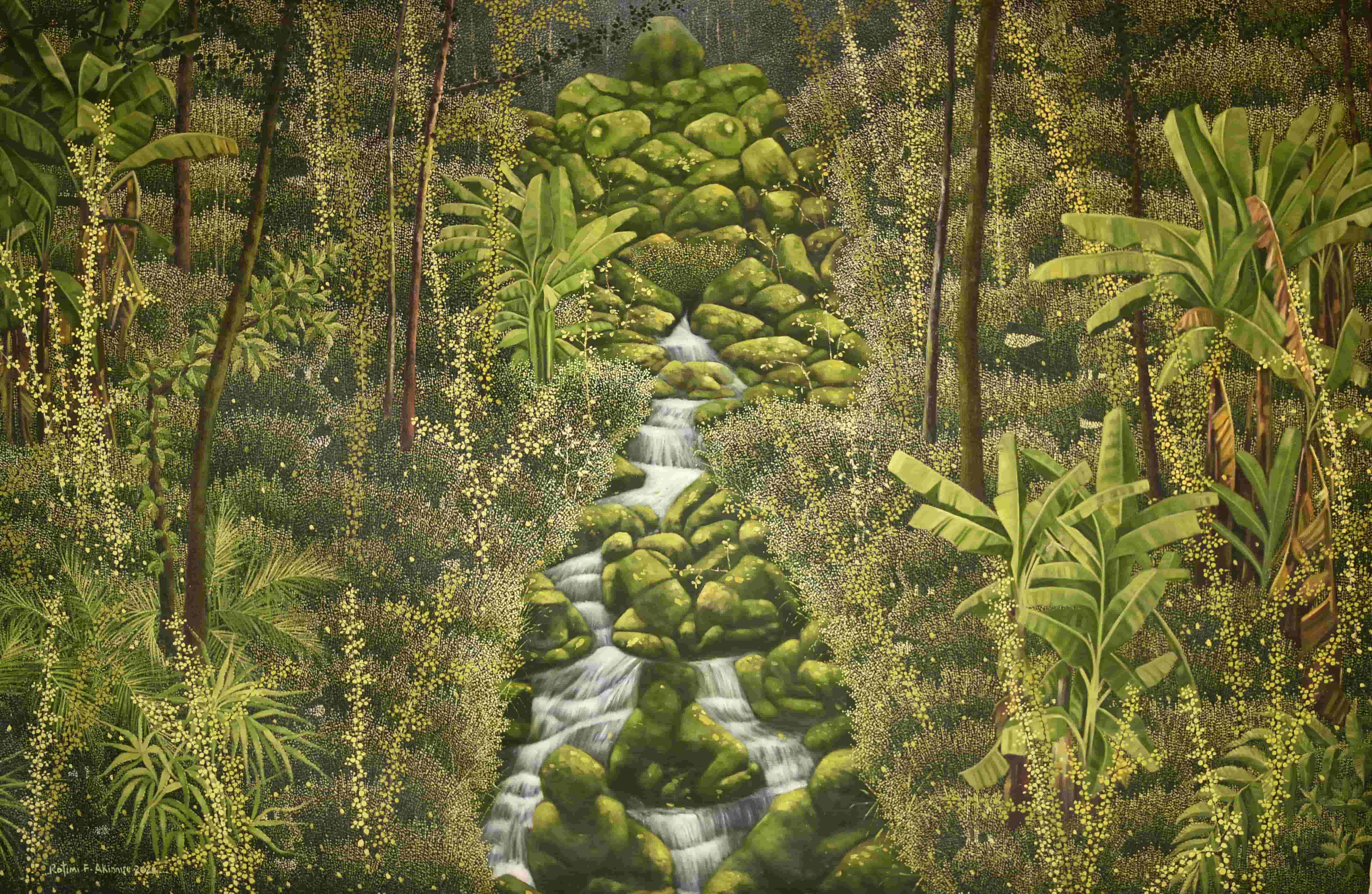 The Verdant Path Canvas