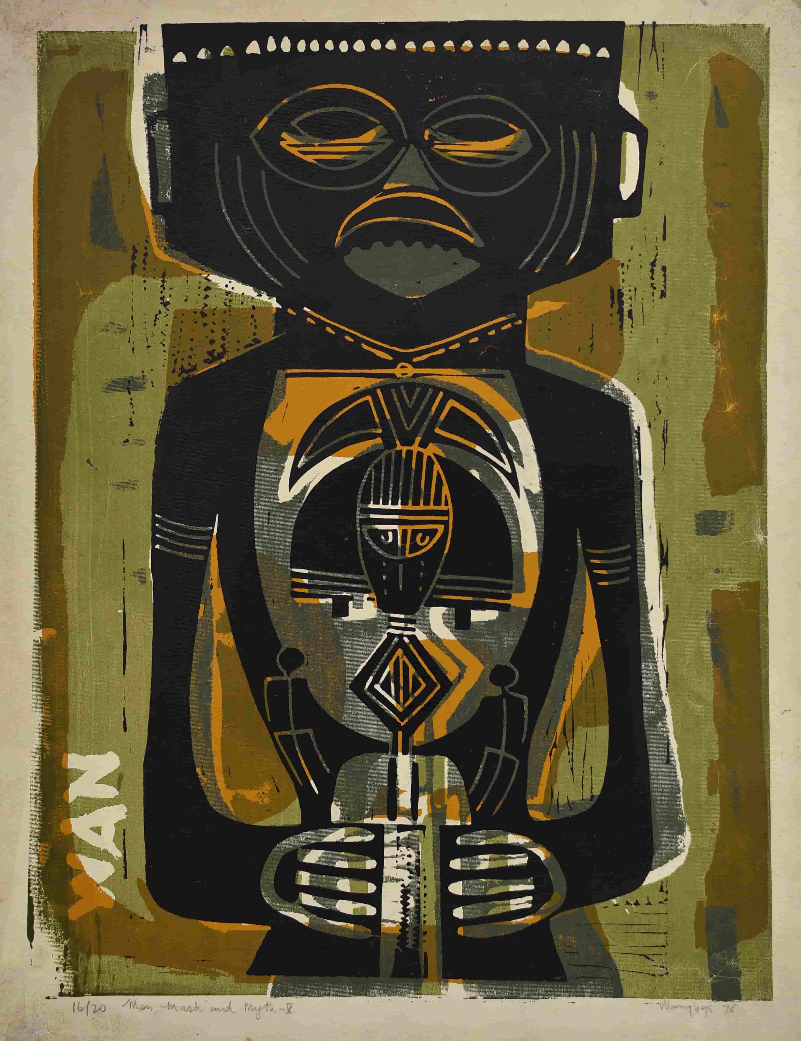 The Man, Mask And Myth (v)