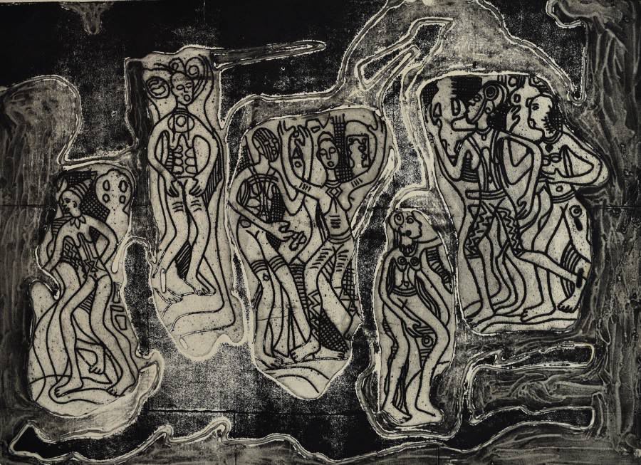 Fluid Dancing Figures