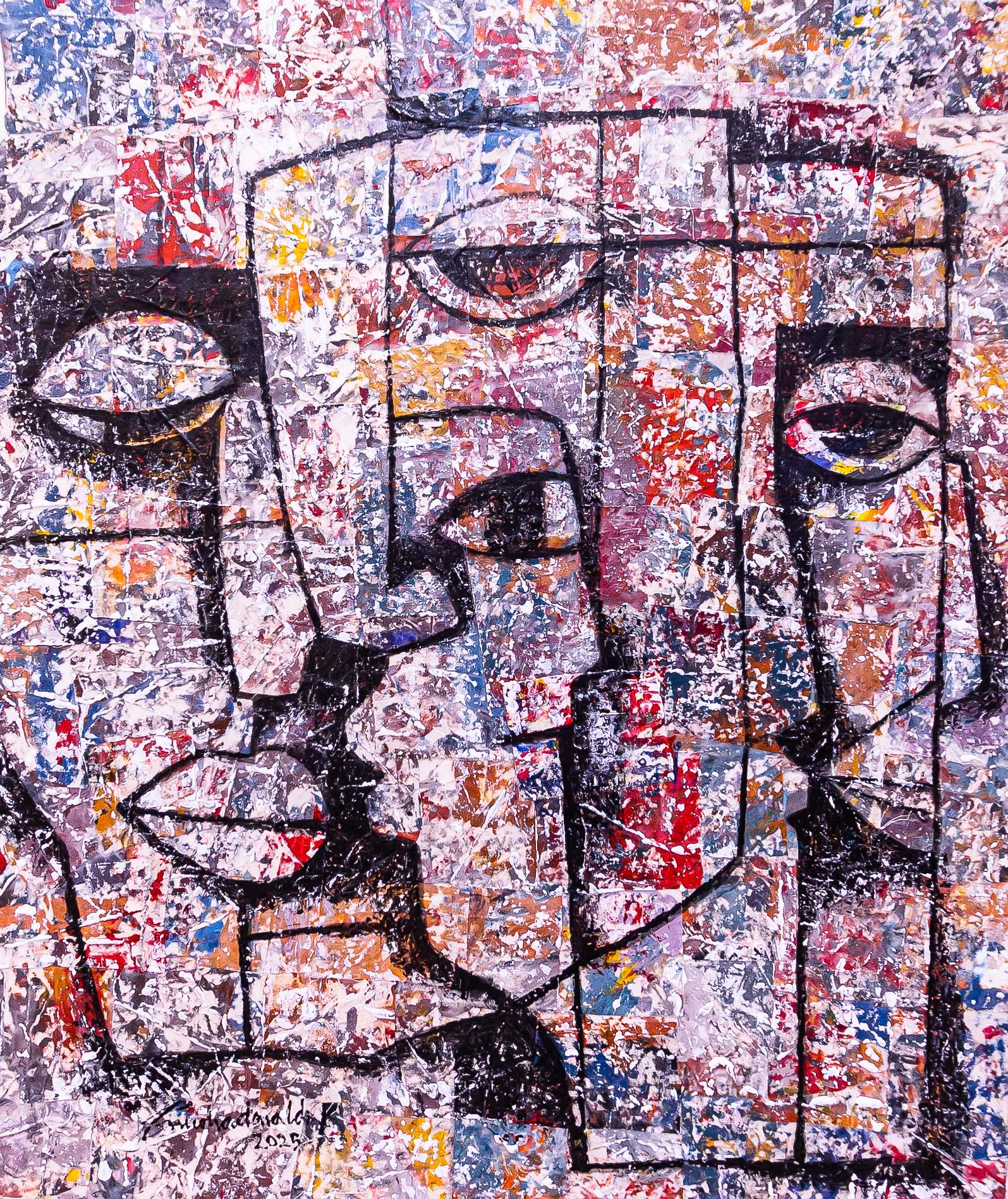 Faces In The Fabric