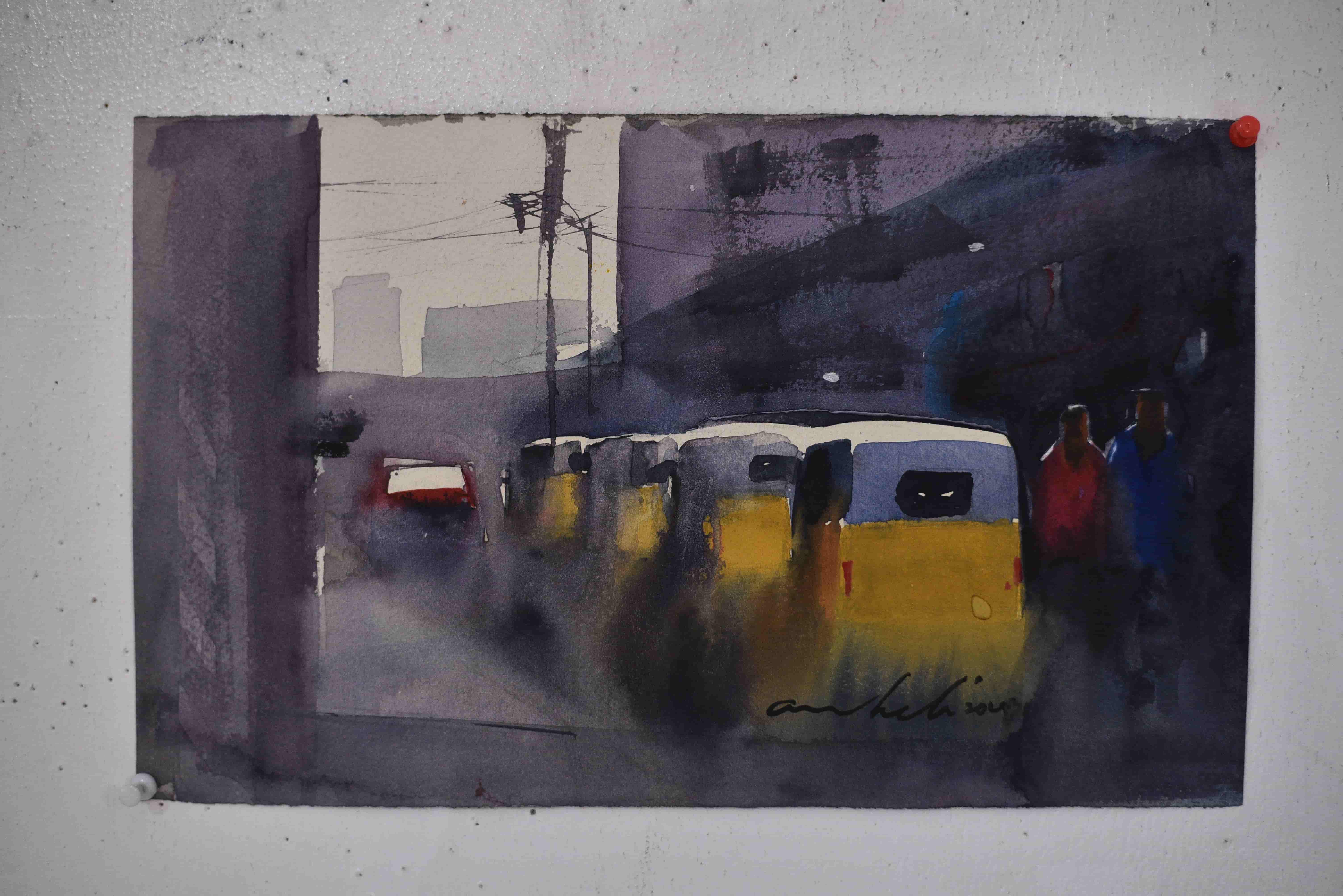 Abstracted Roadside Structure