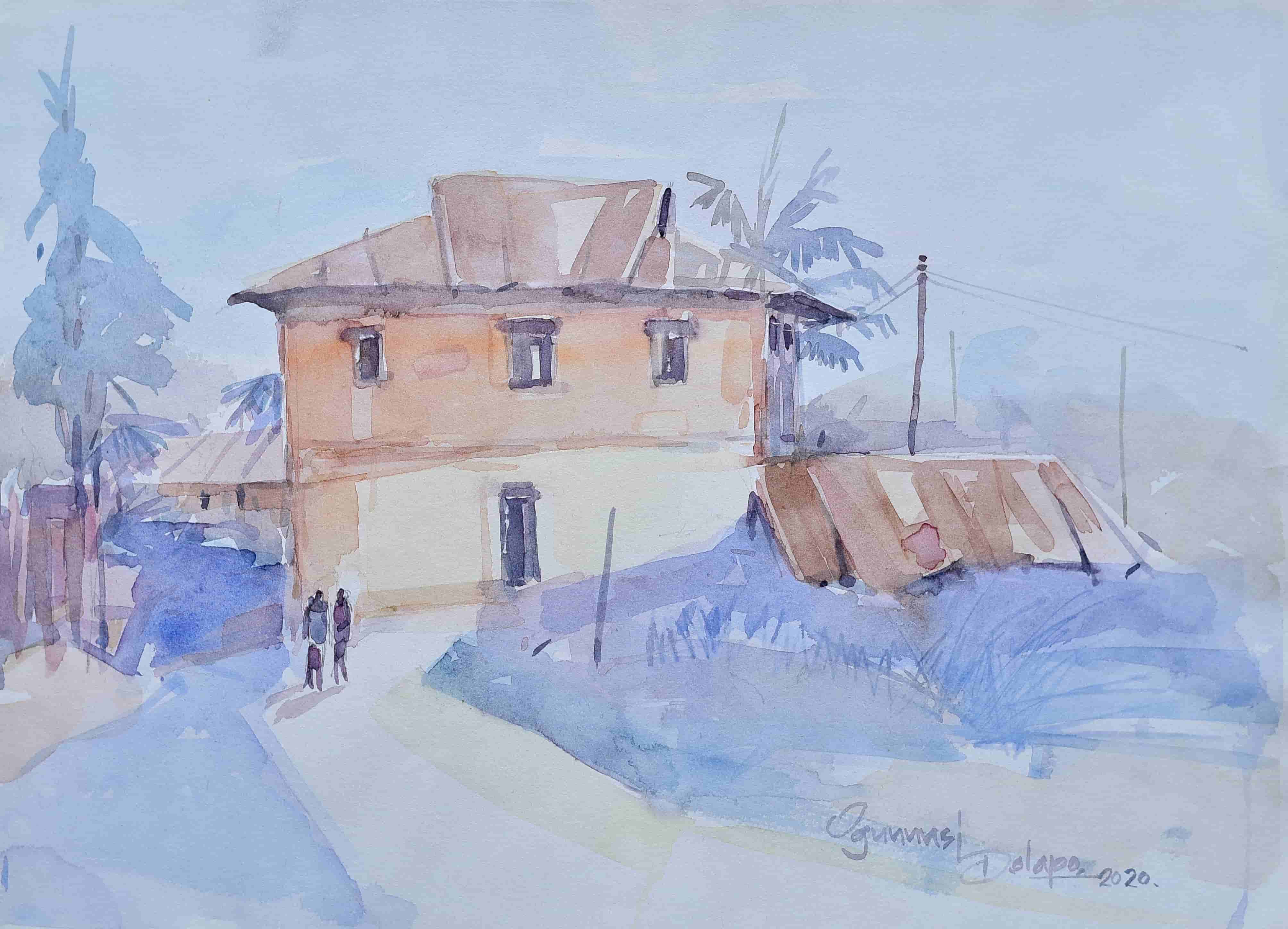 Grand Pa&#039;s House.  (my Last Visit To The Village)