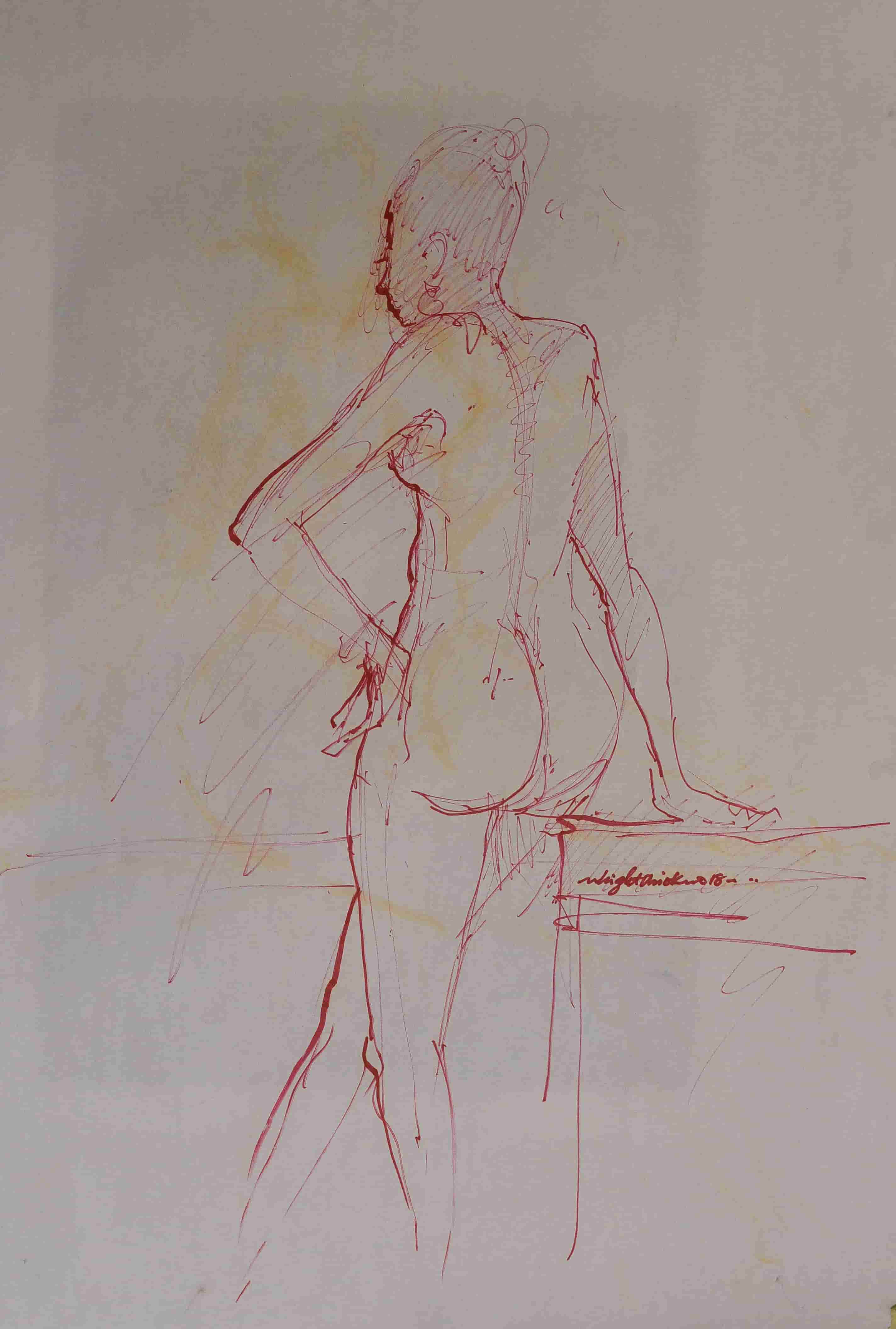 Study Of A Nude