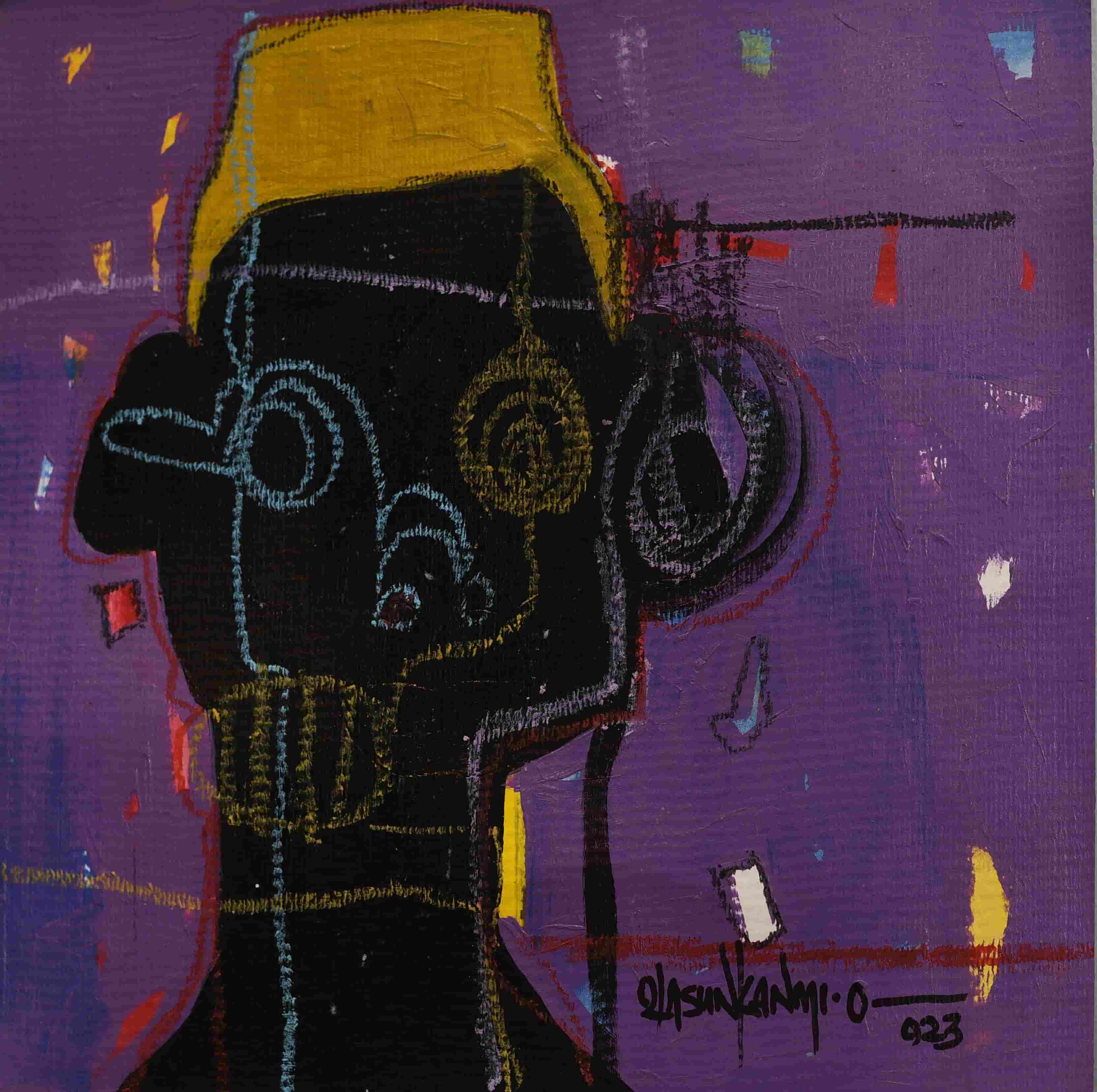 Purple Contemplation