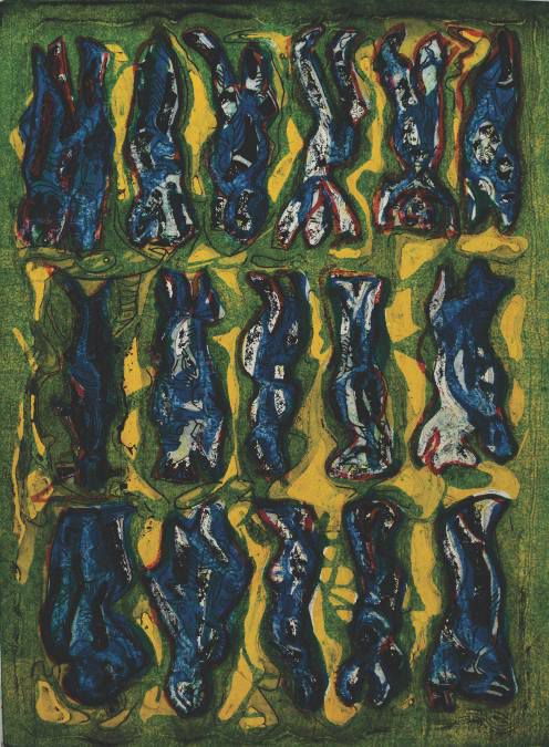 Abstract Figures In Motion