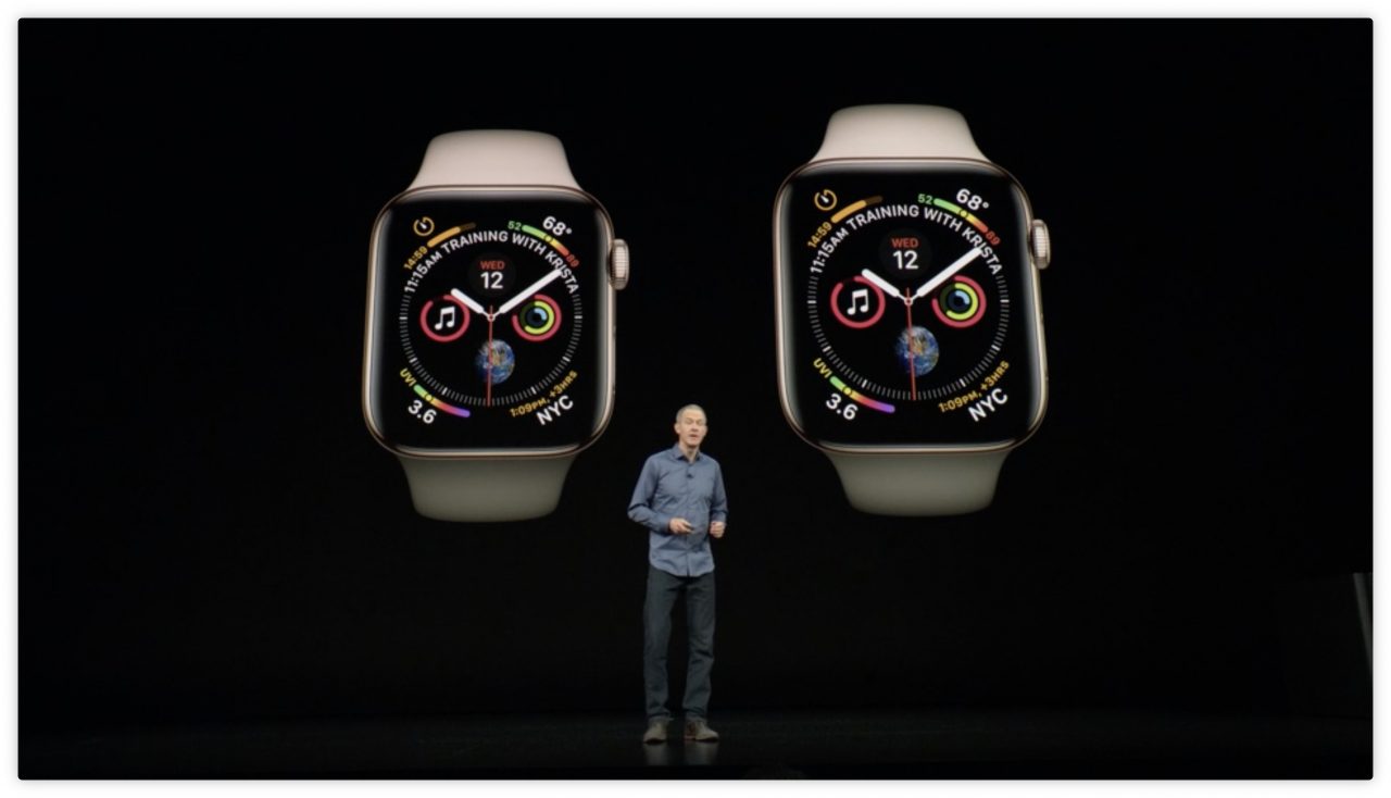 apple watch series four sizes