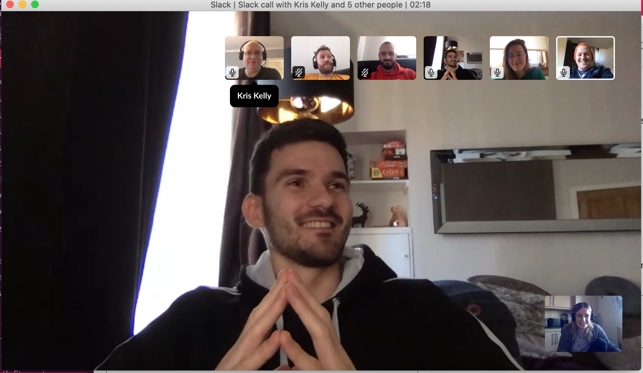 Remote digital product discovery session using slack