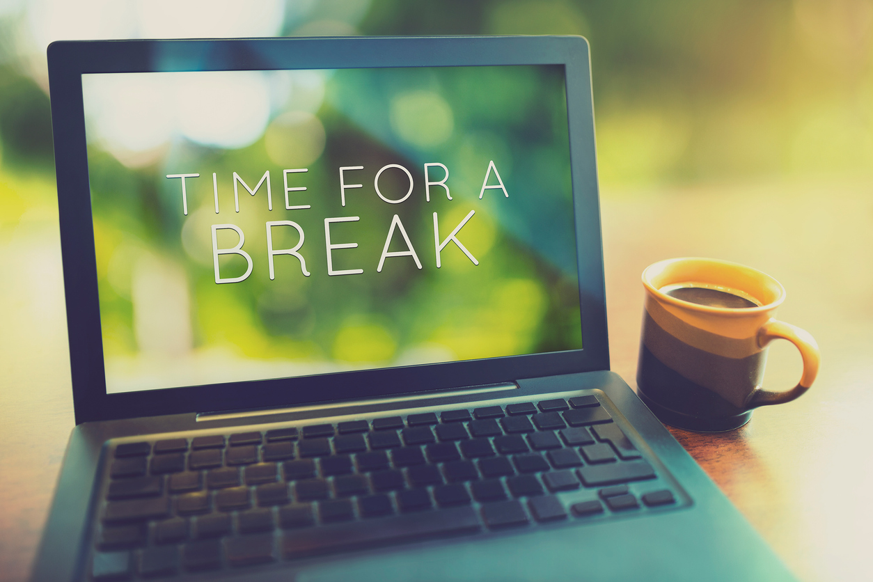 Take a break from your laptop