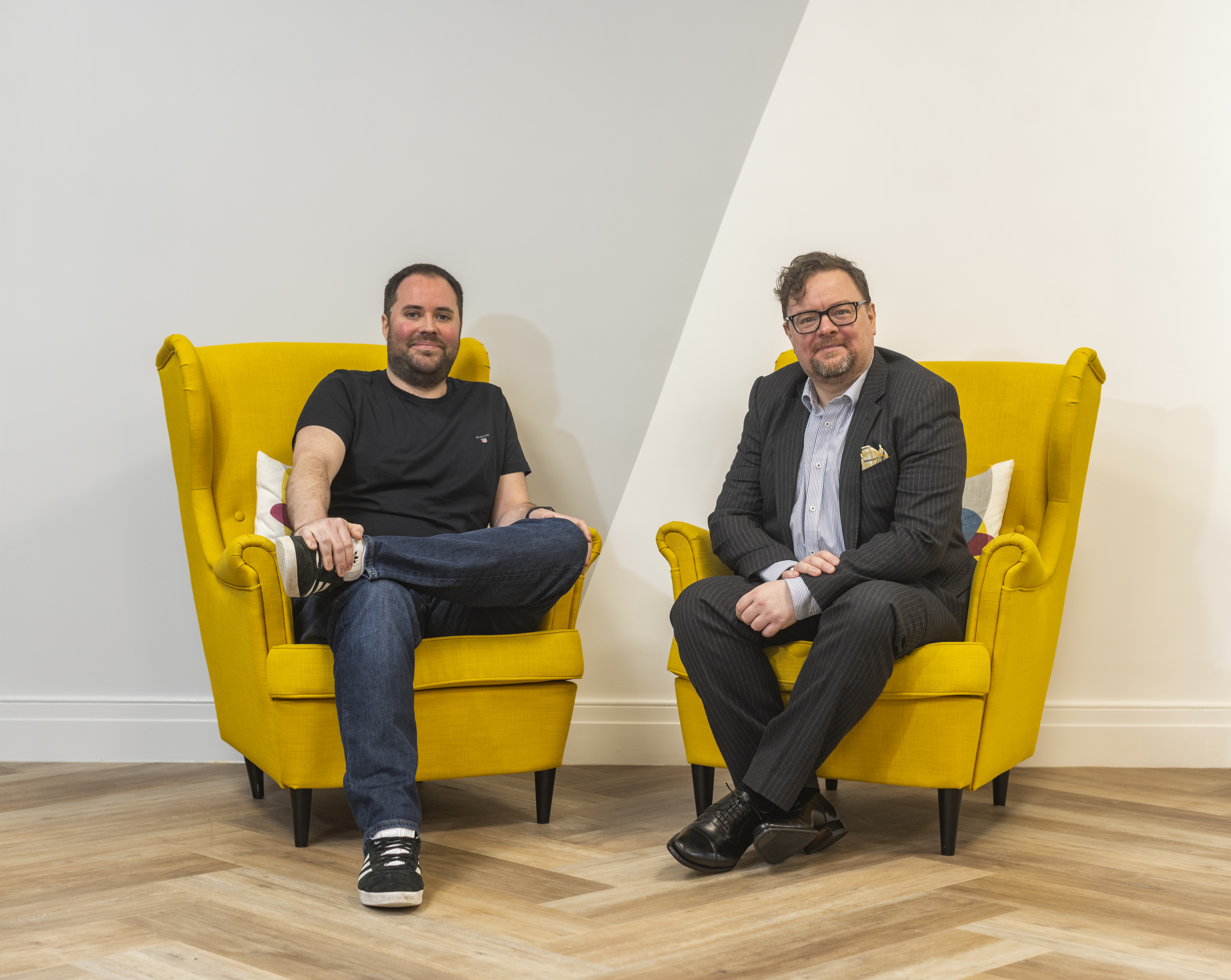 Jeff Watkins, chief product and technology officer at xDesign and Euan Andrews, CEO at xDesign